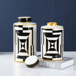 Art Deco Glam Storage Jar