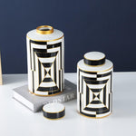 Art Deco Glam Storage Jar