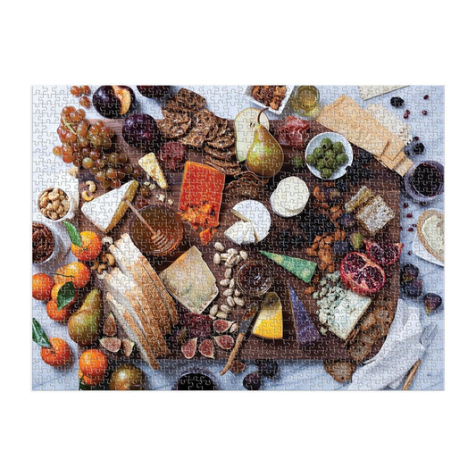 Art of the Cheeseboard 1000 Piece Multi-Puzzle Puzzle - MAIA HOMES