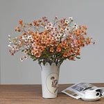 Artificial Autumn Plum Blossoming Flower Stems - 2 pcs