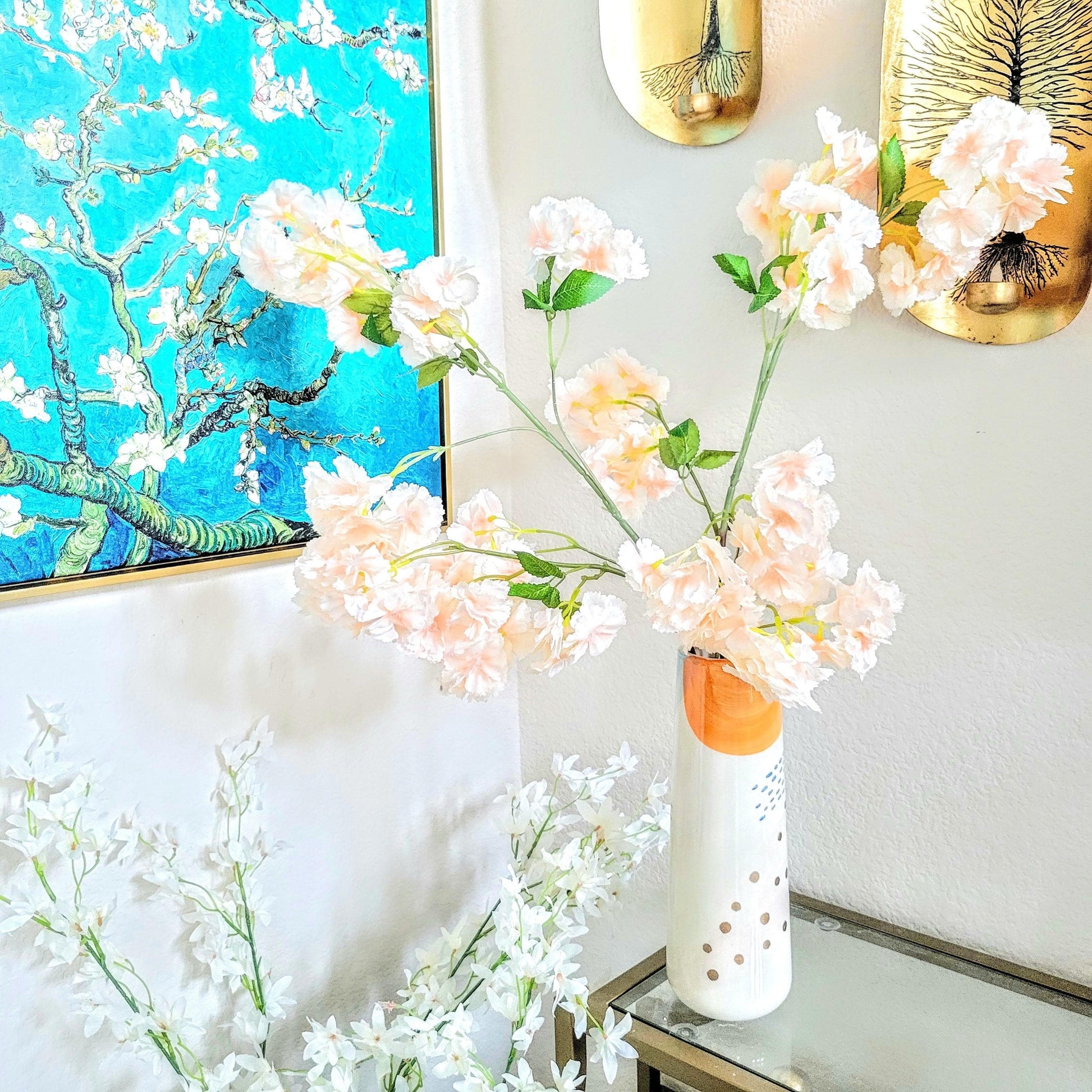Artificial Cherry Blossom Branches - MAIA HOMES