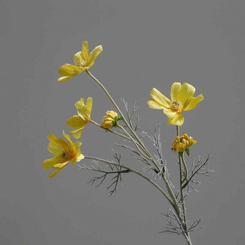 Artificial Daisy Chrysanthemums Silk Flowers Yellow