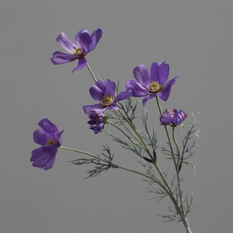 Artificial Daisy Chrysanthemums Silk Flowers purple