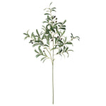 Artificial Olive Branch with Fruits 2 Pcs