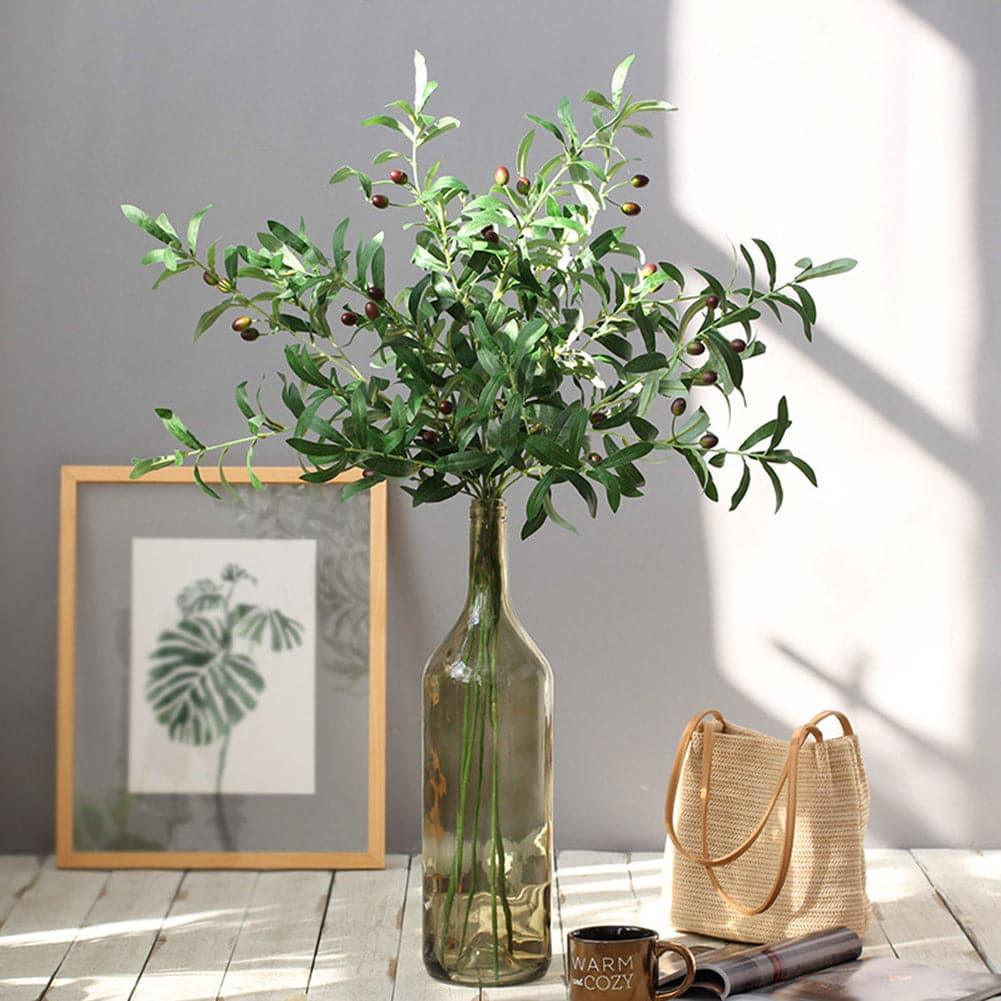 Artificial Olive Branch with Fruits