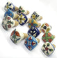 Assorted Square Ceramic Hand Painted Wine Bottle Stoppers - MAIA HOMES