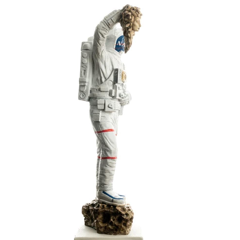 Astronaut and Perseus Grande Statue