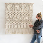 AVA Large Macrame Wall Hanging