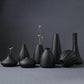 Baby Black Ceramic Vase - MAIA HOMES