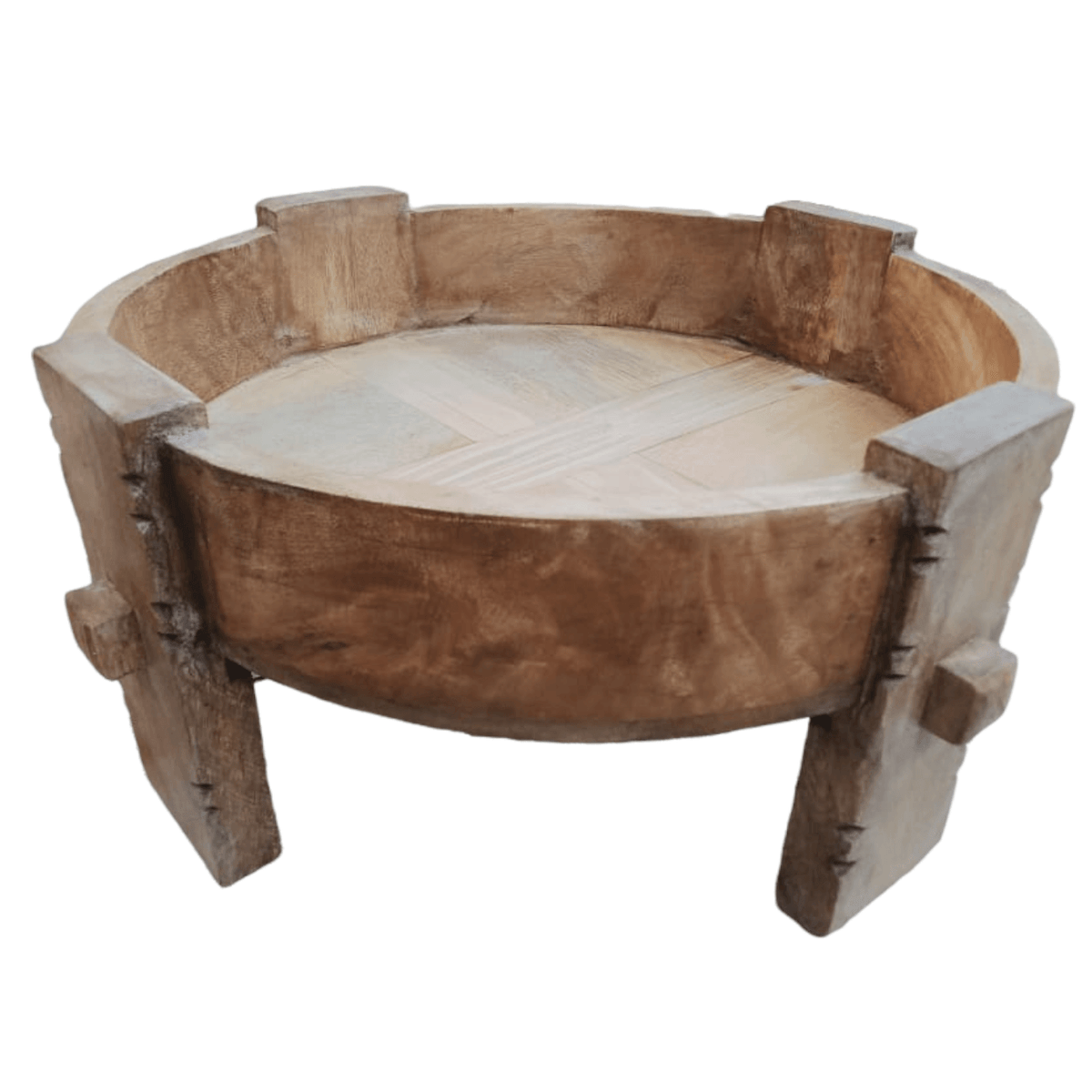 Bahamas Wooden Chakki Table