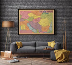 Balkans Map Print| Art History