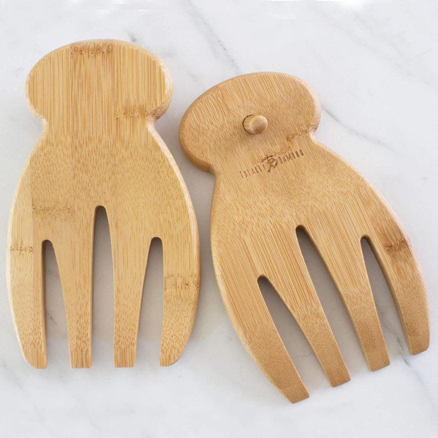 Bamboo Salad Server Set