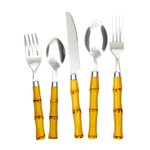 Bamboo Silverware Set of 5 Pcs