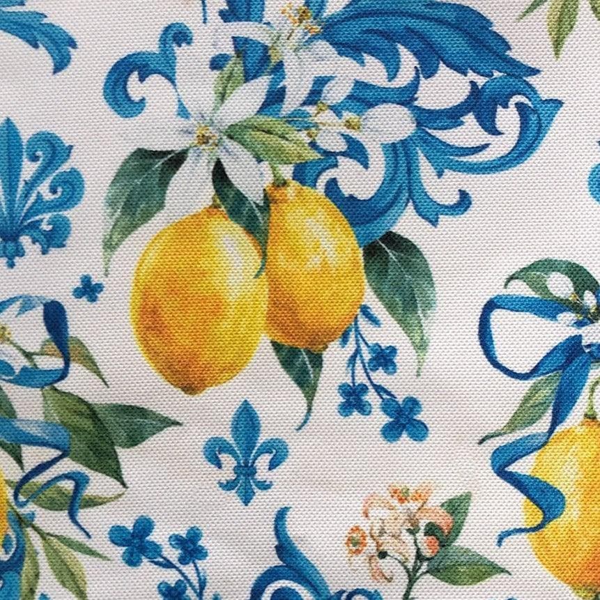 Baroque Lemon Pattern Printed Table Runner