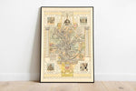 Bath Map Print| Art History