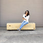 Beam Bench | Large Reclaimed Wood Bench - MAIA HOMES