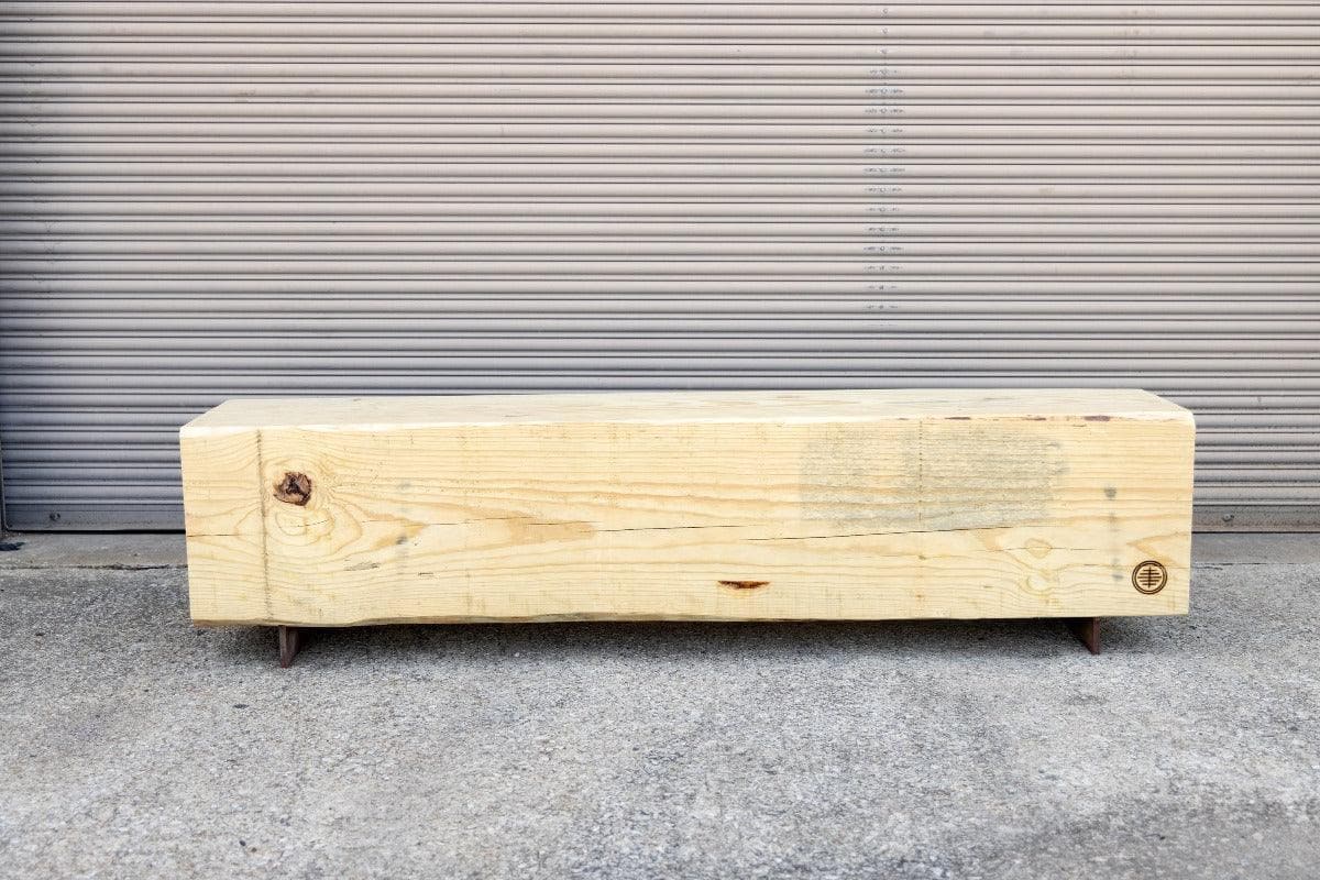 Beam Bench | Large Reclaimed Wood Bench - MAIA HOMES