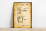 Bee Smoker Patent Print| Framed Art Print