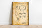 Beekeeper Hat Patent Print| Framed Art Print - MAIA HOMES