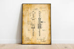 Beer Patent Print| Framed Art Print