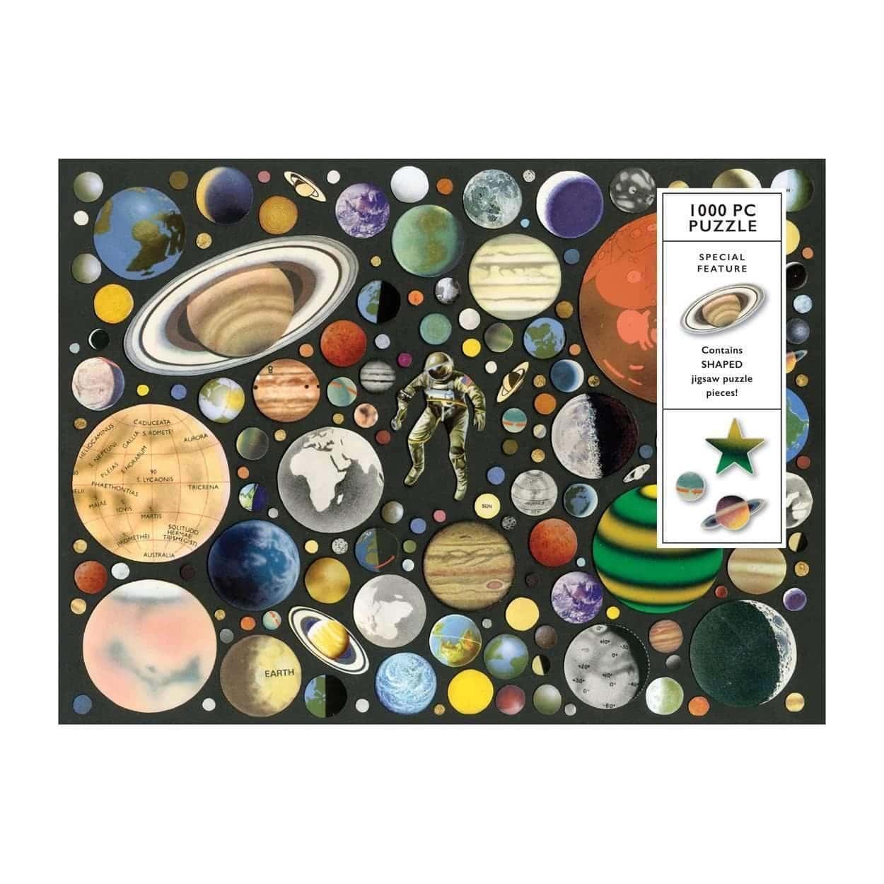 Ben Giles Zero Gravity 1000 Piece Jigsaw Puzzle With Shaped Pieces - MAIA HOMES