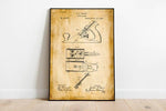 Bench Plane Patent Print| Framed Art Print