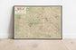 Berlin City Map Wall Print| 1906 Berlin City Plan Map - MAIA HOMES