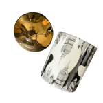 Big Ben Decorative Candle Jar with Gold Lid