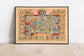 Birmingham Map Print| Art History - MAIA HOMES