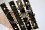 Black Agate Cabinet Door Pull Handle - Set of 4