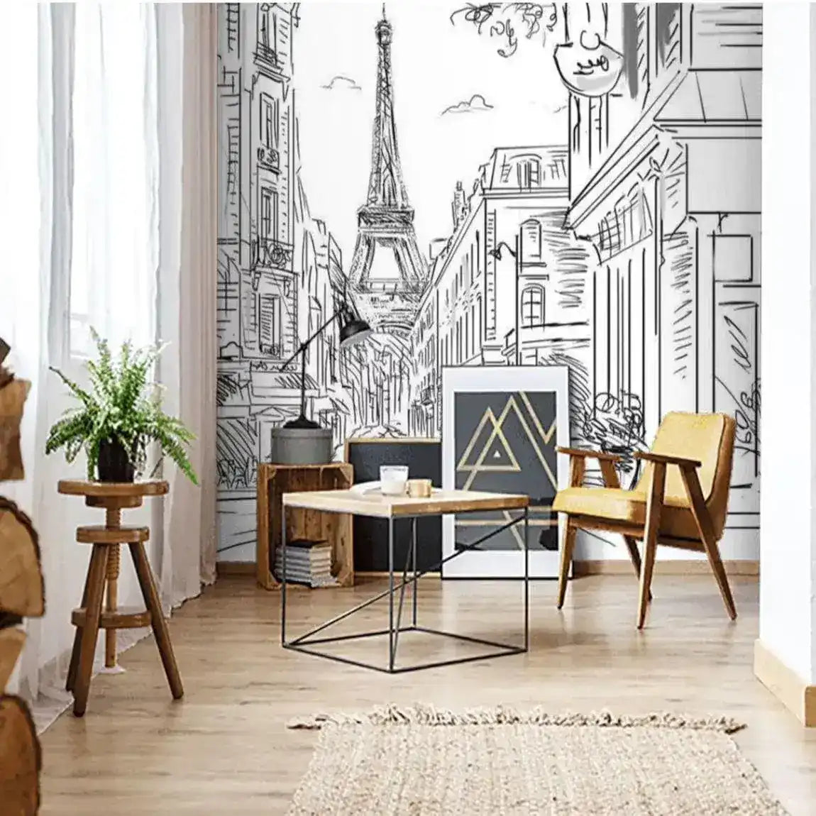 Kit Diamond Painting "Tour Eiffel" 5D - Peinture Avec Diamants à Coller, Paysage, Taille 30x40 Cm, Pour Débutants