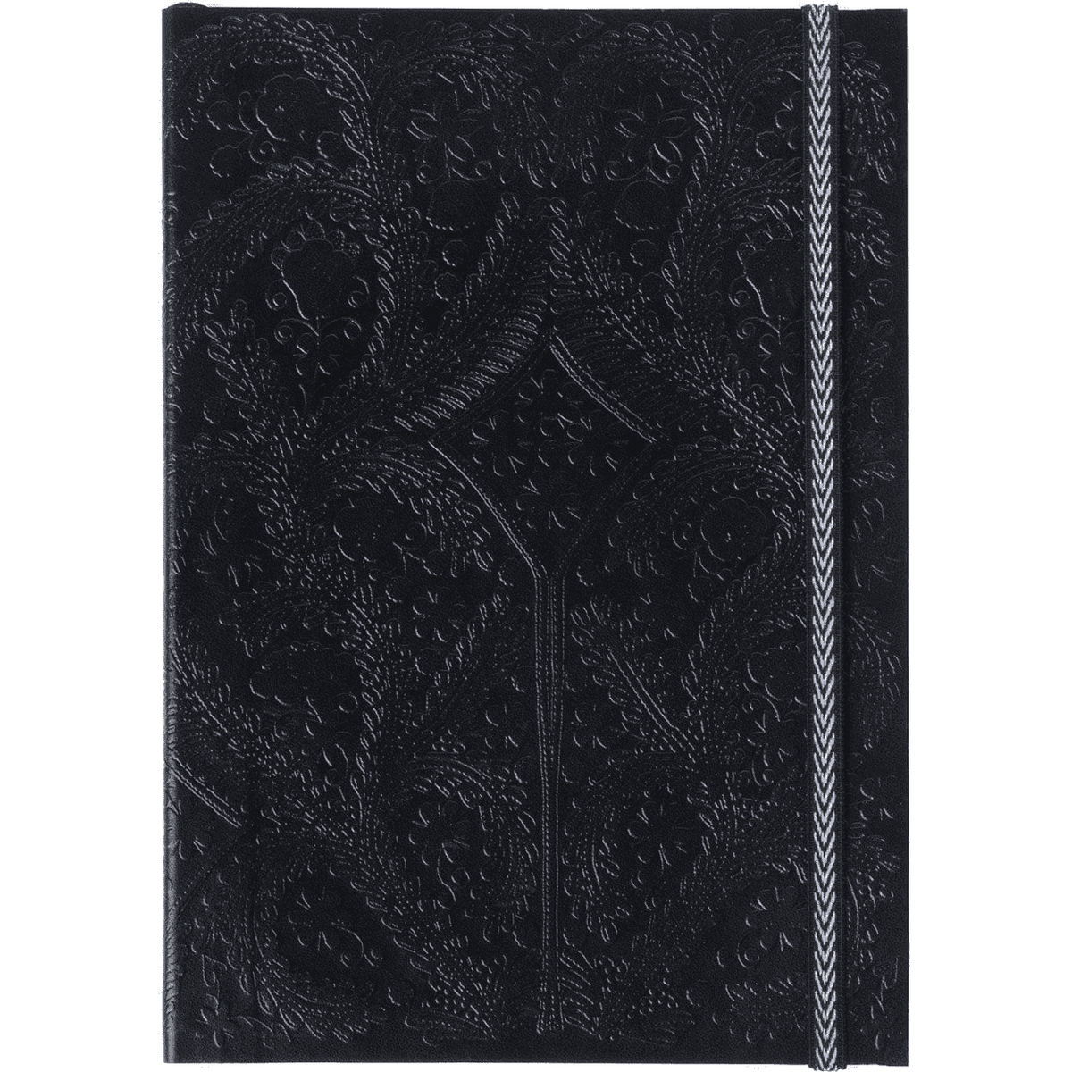 Black Embossed Paseo Notebook