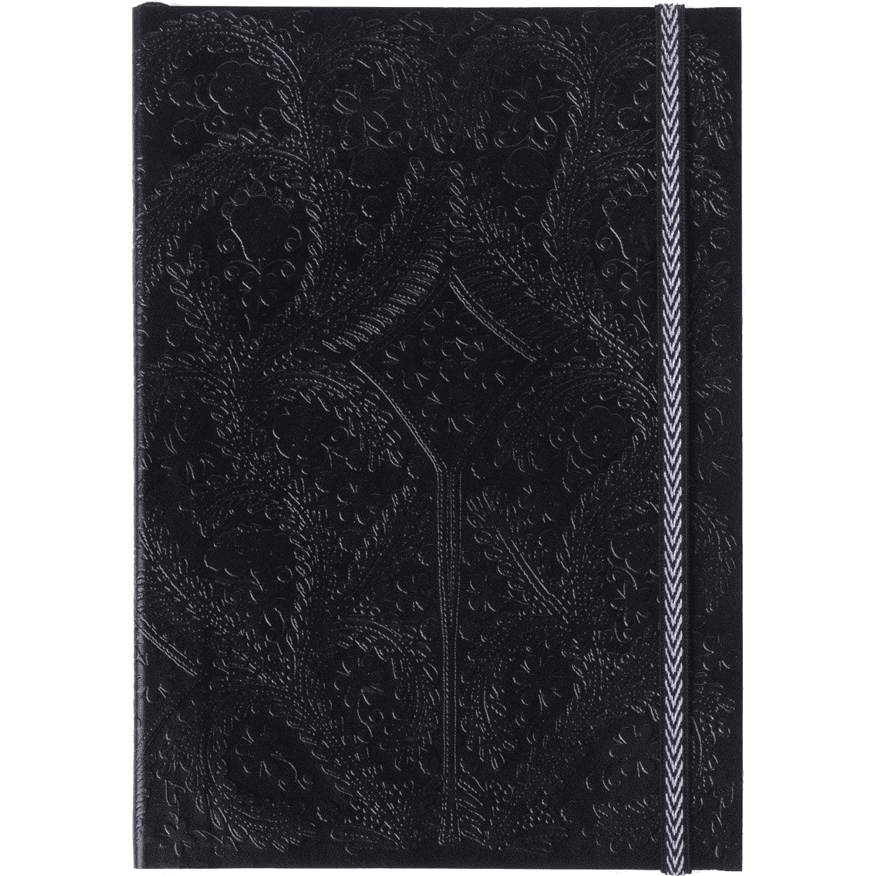 Black Embossed Paseo Notebook