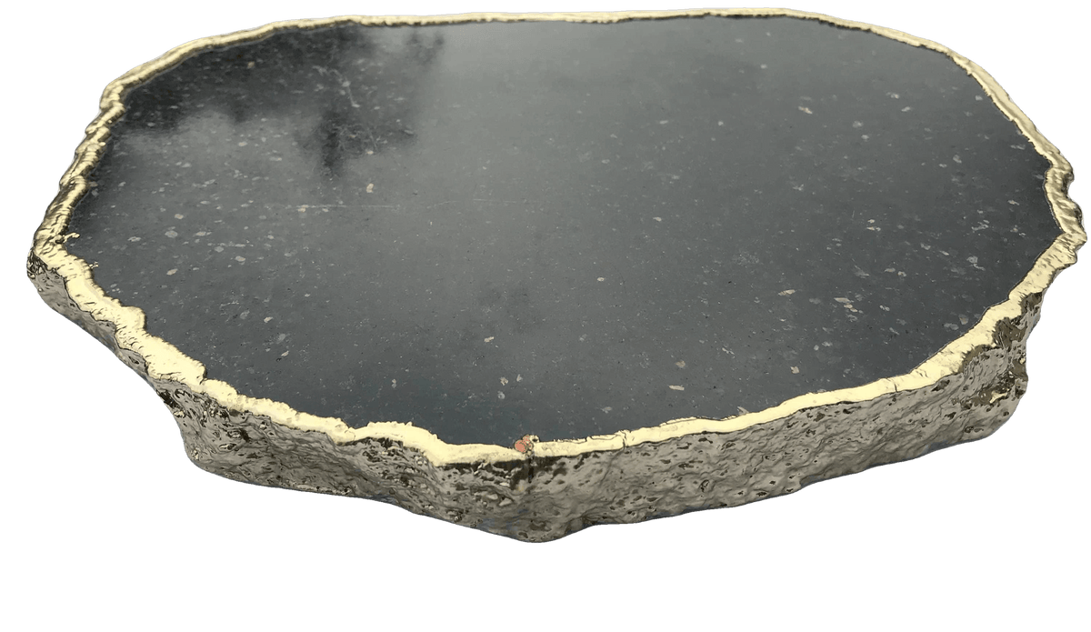 Black Galaxy - Granite Cheese Platter Tray