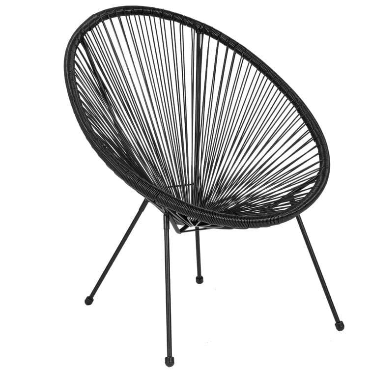 Black Ray Patio Chair