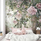 Blooming Floral Garden Vintage Wall Mural - MAIA HOMES
