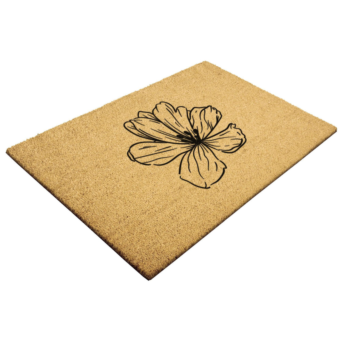 Blooming Rose Door Mat