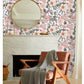 Blooming White Flowers Wall Mural - MAIA HOMES