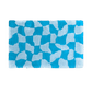 Blue Abstract Checker Hand Tufted Wool Rug - MAIA HOMES