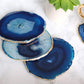 Blue Agate Coasters Set - MAIA HOMES