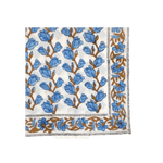 Blue Aiya Hand Block Printed Cotton Napkins