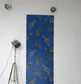 Blue Cobalt Tiger Peel and Stick Wallpaper - MAIA HOMES