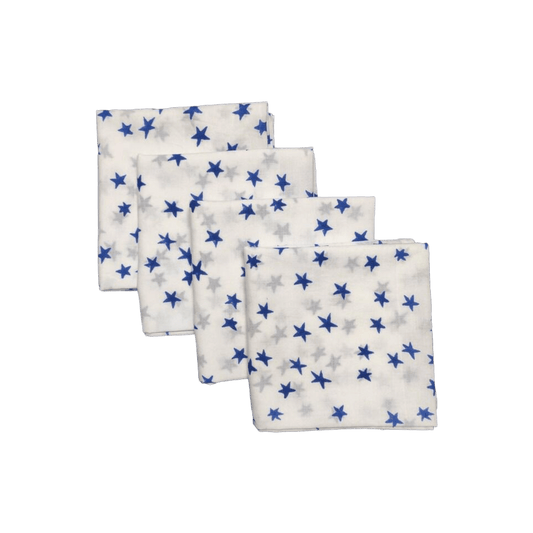 Blue Mini Star Cotton Napkins