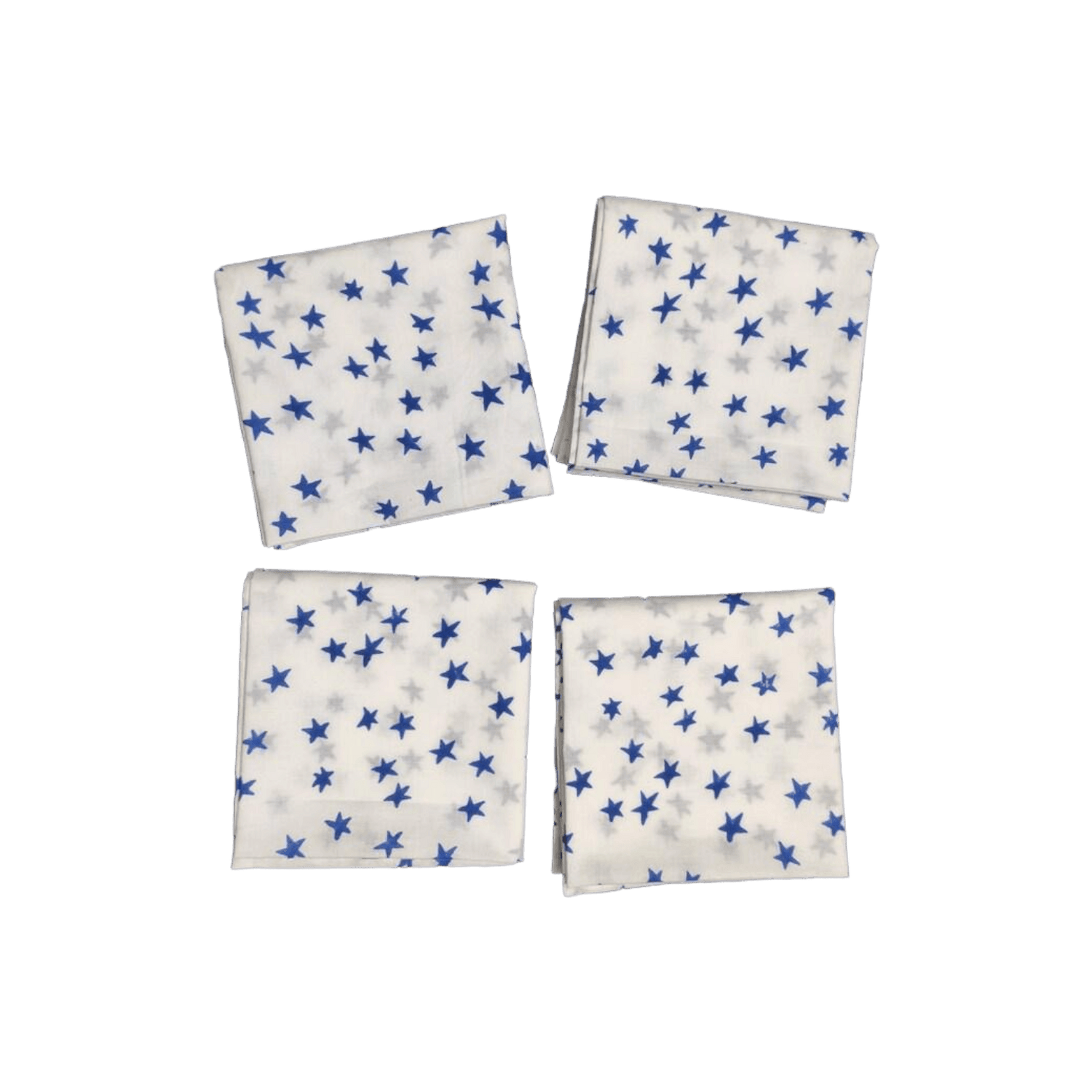 Blue Mini Star Cotton Napkins