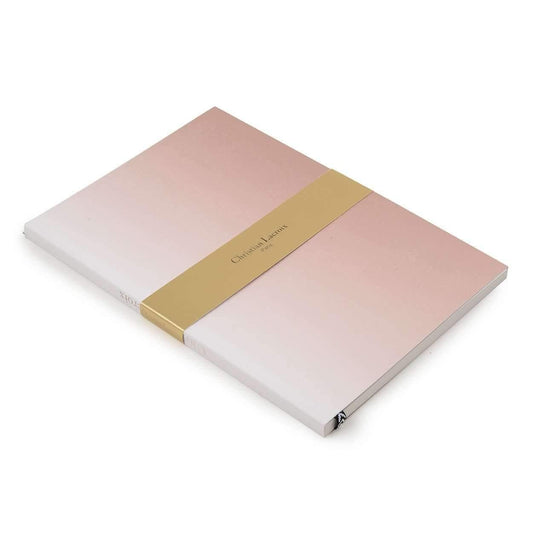 Blush Ombre Embossed Paseo Notebook - MAIA HOMES
