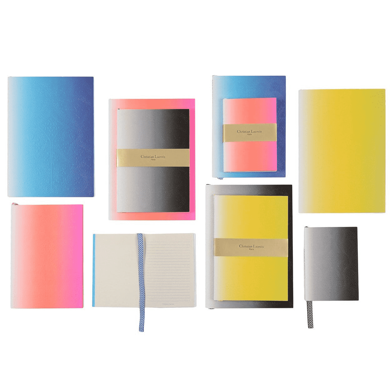 Blush Ombre Embossed Paseo Notebook