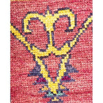 Blushing Desi Tribunal Wool Hand Knotted Area Rug