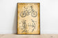 BMX Patent Print| Framed Art Print - MAIA HOMES