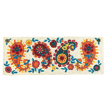 Bohemian Floral Beaded Table Runner