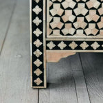 Bone Inlay Targua 4 Drawers Chest